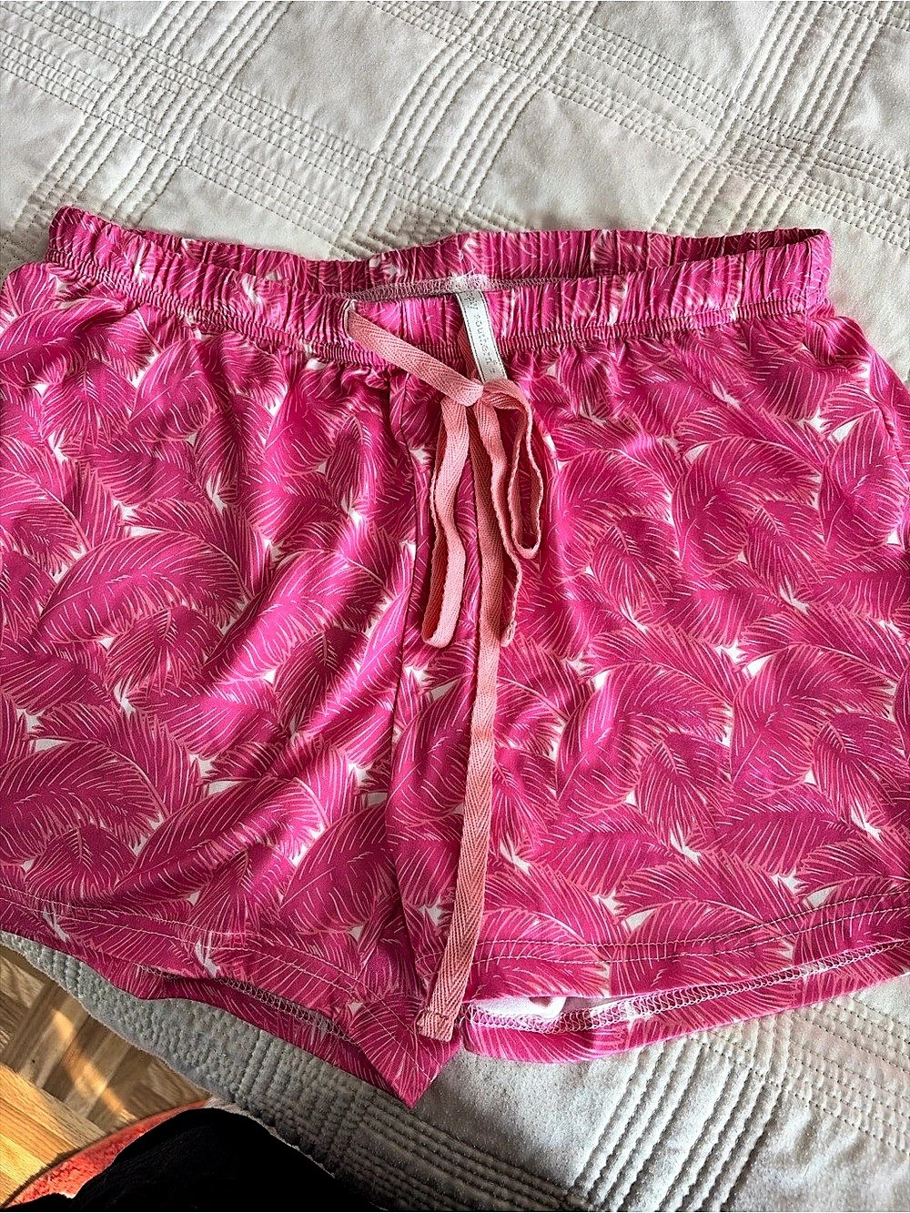 Simply Southern Life Is Better Under The Palms Pajama Set Pink Loungewear Set - Picture 3 of 8